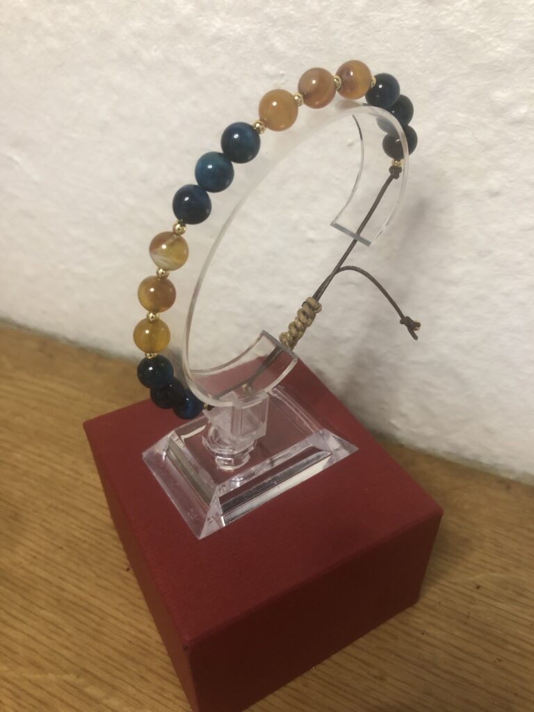 Bernstein blaues Tigerauge