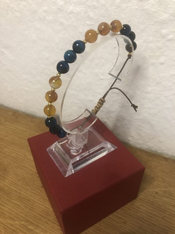 Bernstein blaues Tigerauge