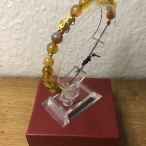 Bernstein Armband mit Gold Pixiu