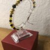 Doppelte Kraft – Armband mit Obsidian, Bernstein & zwei 24k Gold Pixiu – Bild 3