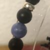 Wahrheit & Klarheit – Armband mit Sodalith, Schwarzem Achat & 925er Silber – Bild 3